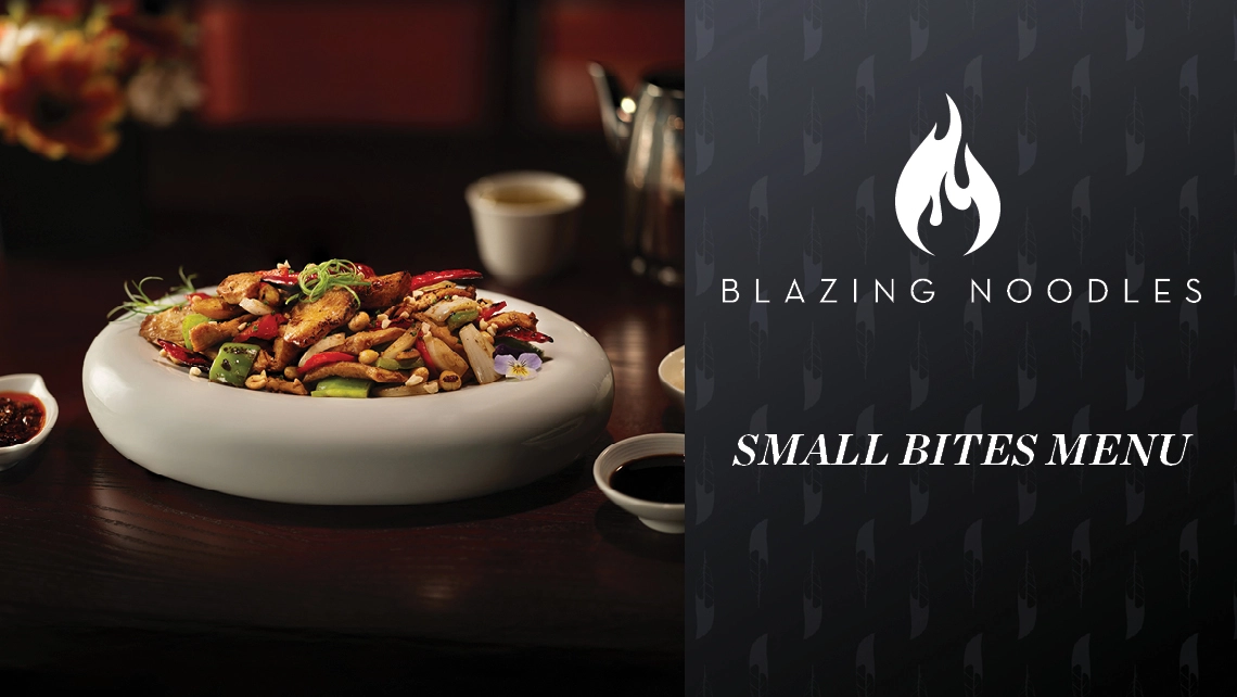 Shareable Small Bites Menu